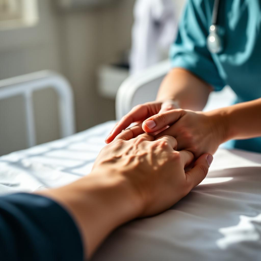 Bedside nursing care in an acute setting